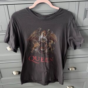 Abercrombie & Fitch Black Queen Graphic Long Sleeve Tee